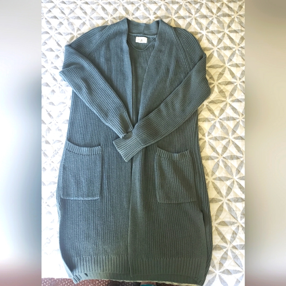 Lou & Grey long open sweater
